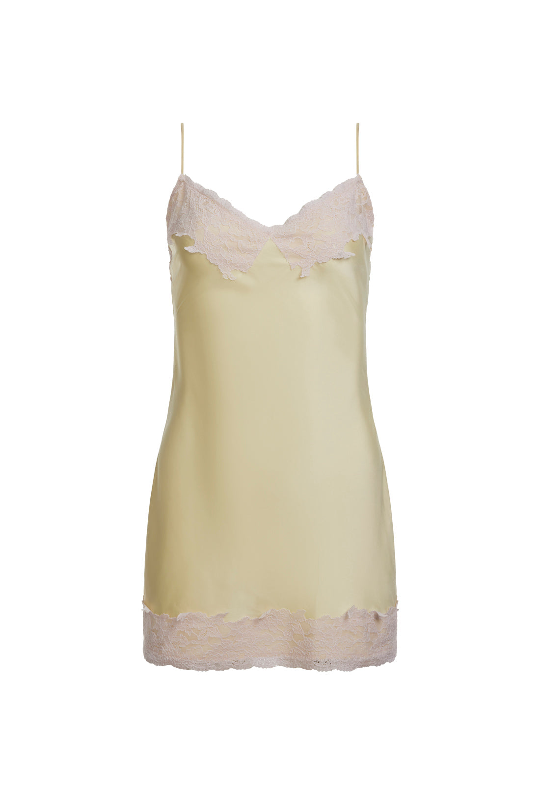 Rhode Mini Dress in Butter Yellow