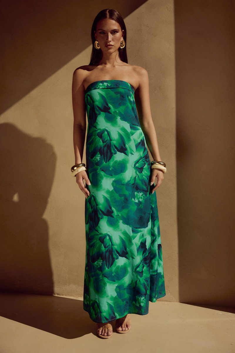 Maxi Dress in Green