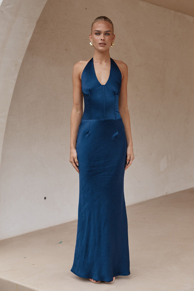 Asada Maxi Dress in Midnight