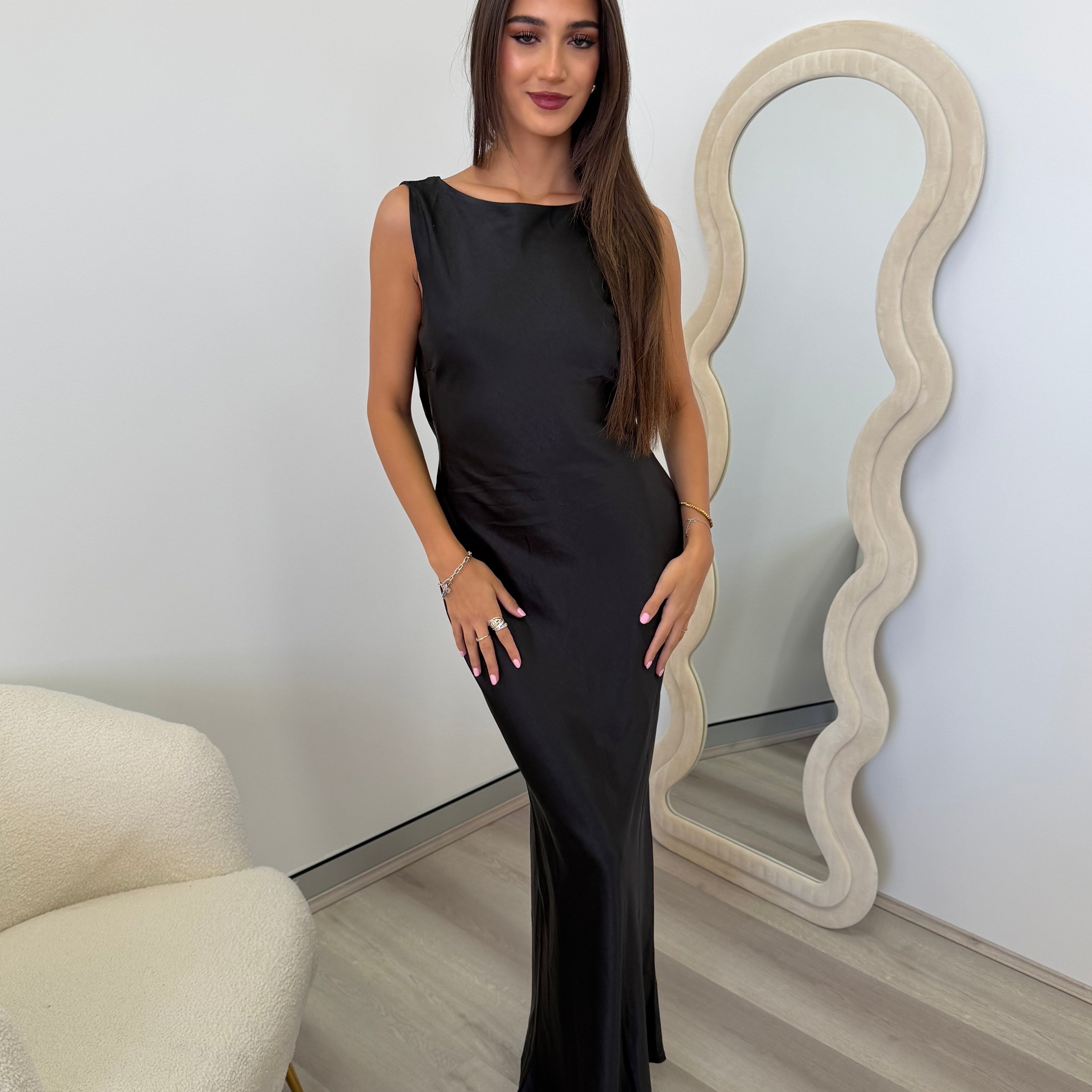 Adair Maxi Dress in Black