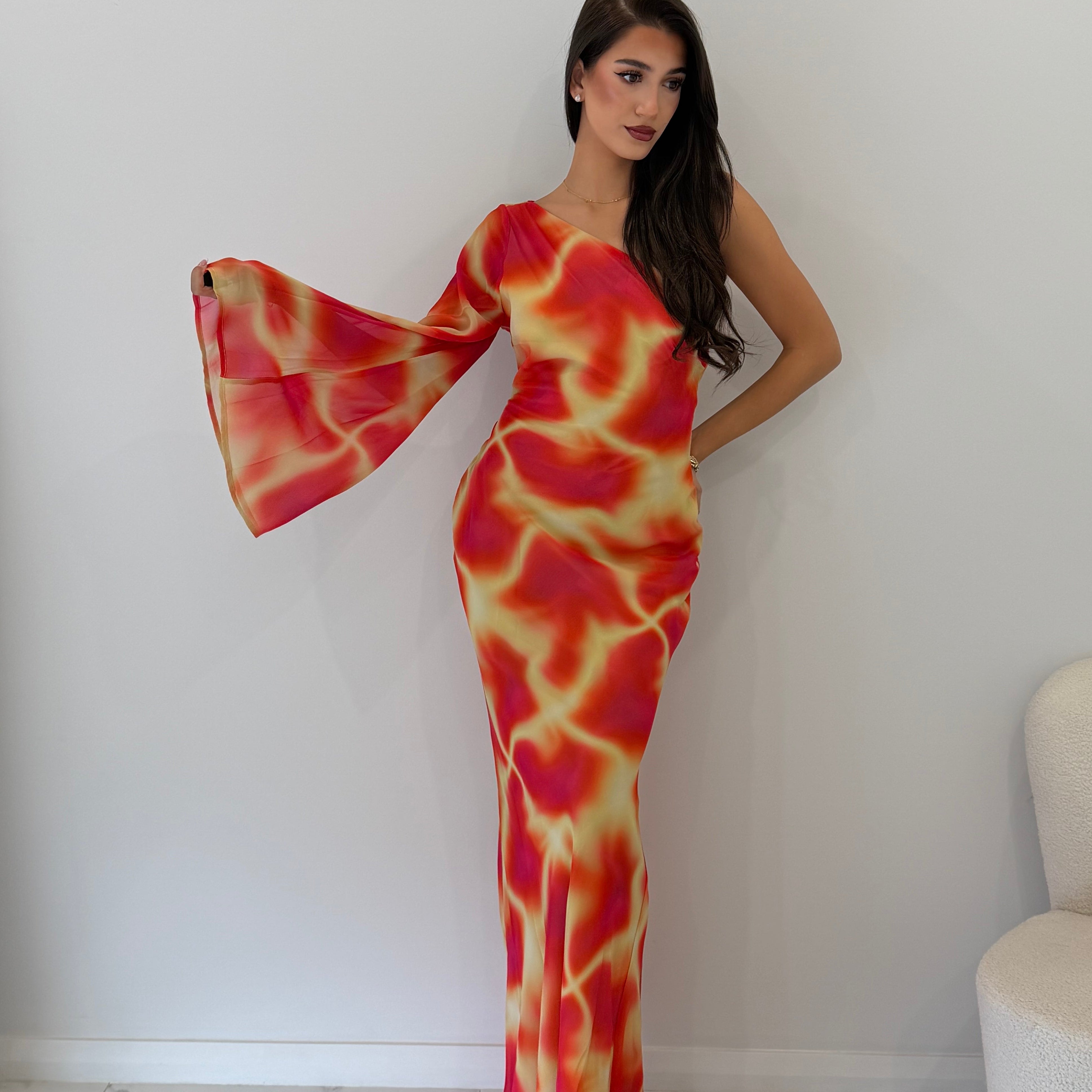Akeeva Maxi Dress in Malini Print