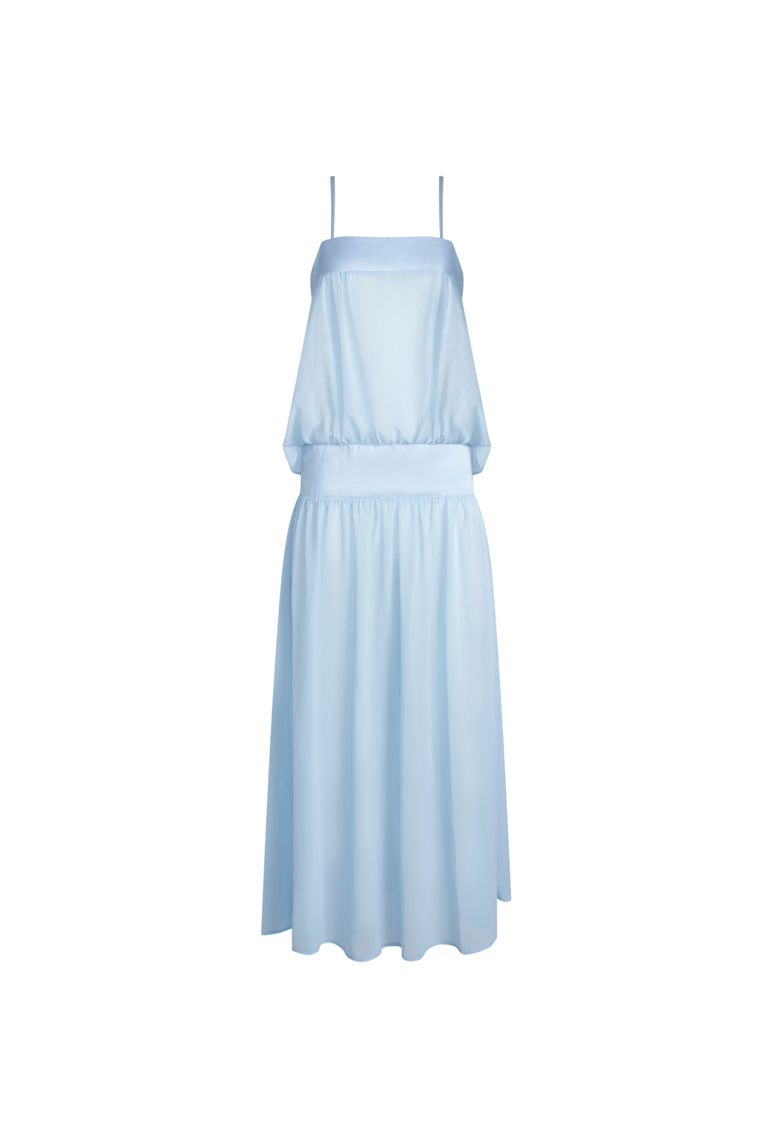 Gracia Maxi Dress in Baby Blue