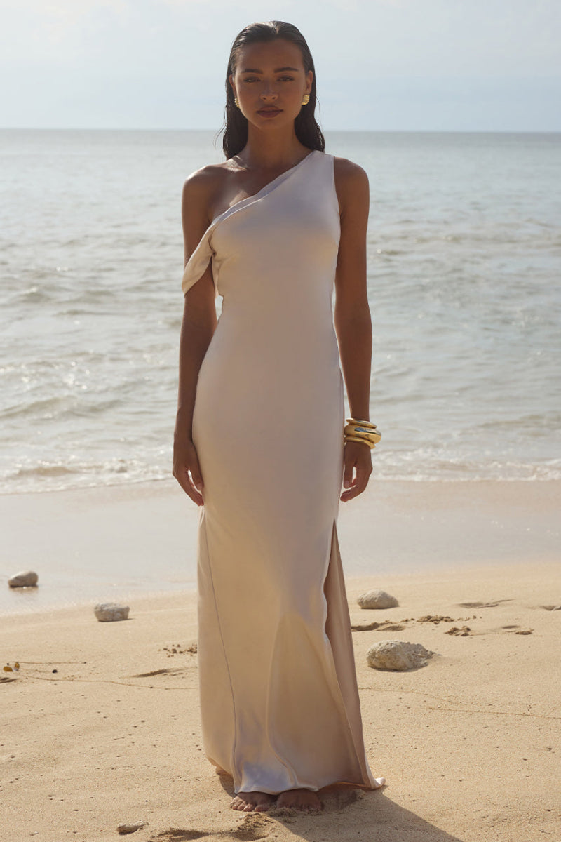 Gia Maxi Dress in Ivory