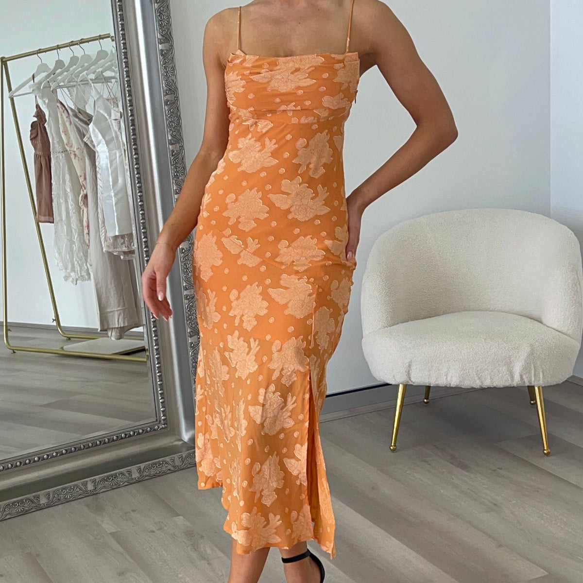 Hailey Midi Slip Dress