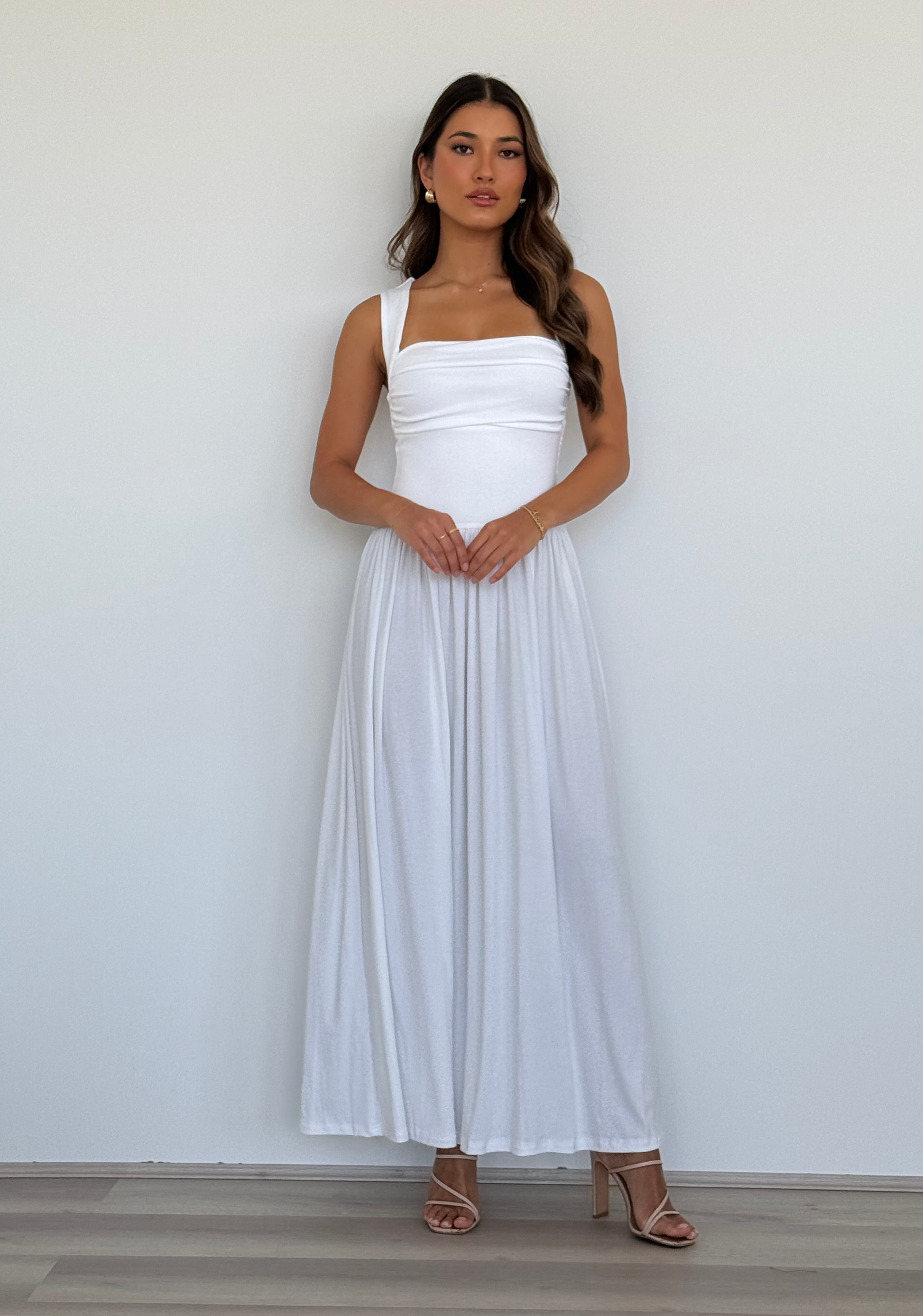 Kimba Maxi Dress in White