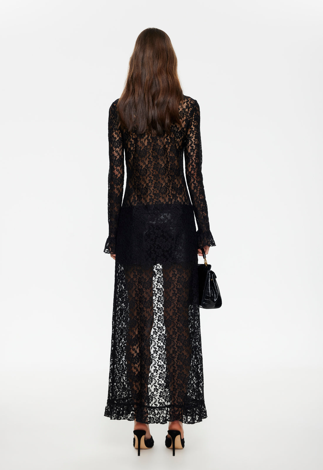 Long Nights Maxi Dress in Noir