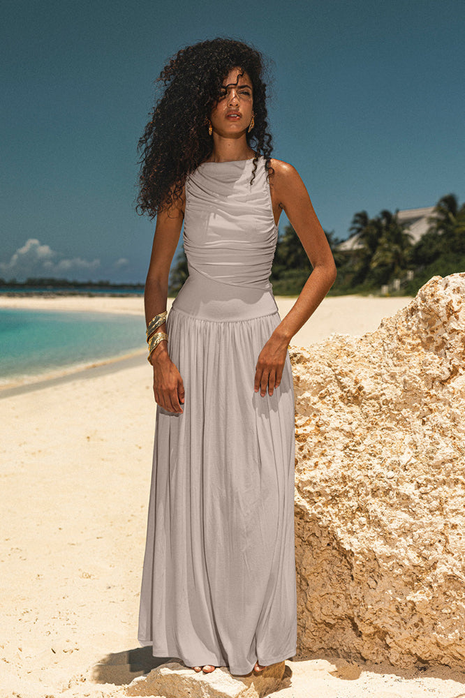 Nalla Maxi Dress in Sand