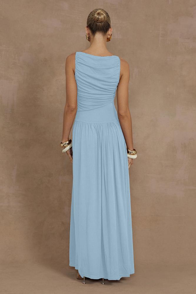 Nalla Maxi Dress in Ice Blue