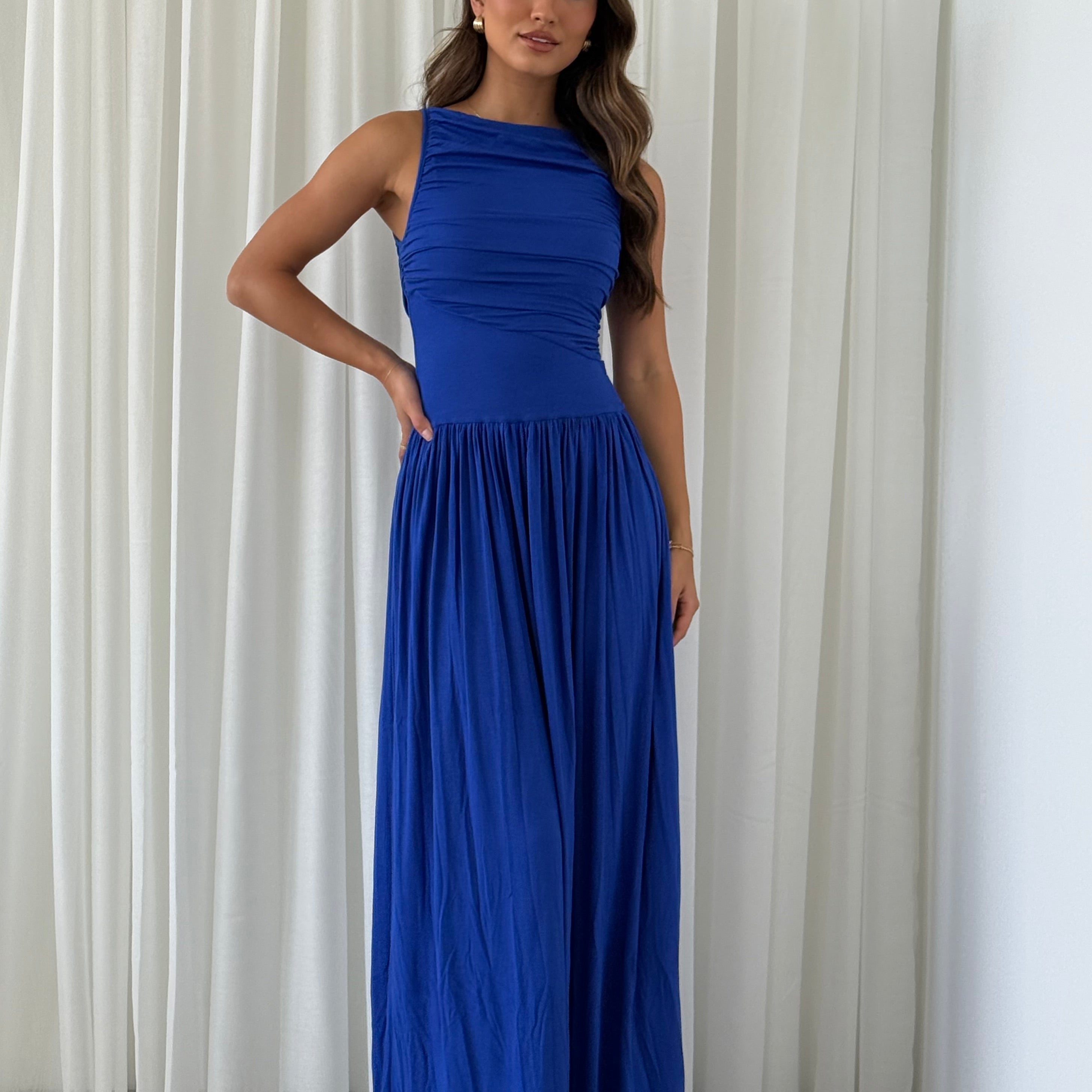 Nalla Maxi Dress in Royal