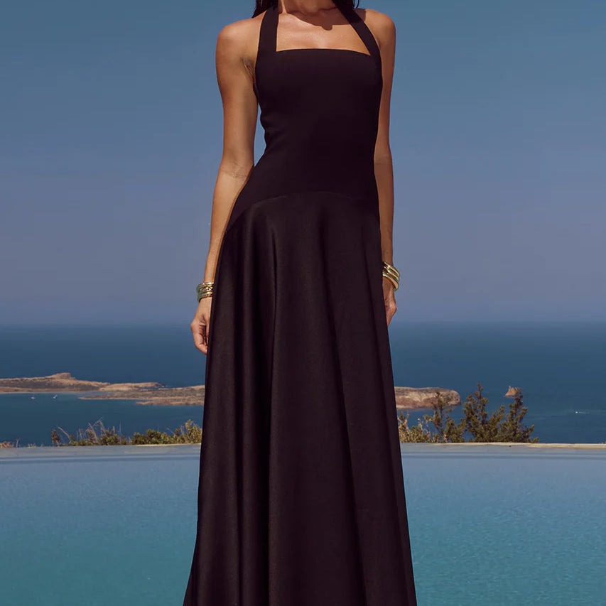 Runaway The Label - Odina Square Neck Maxi Dress