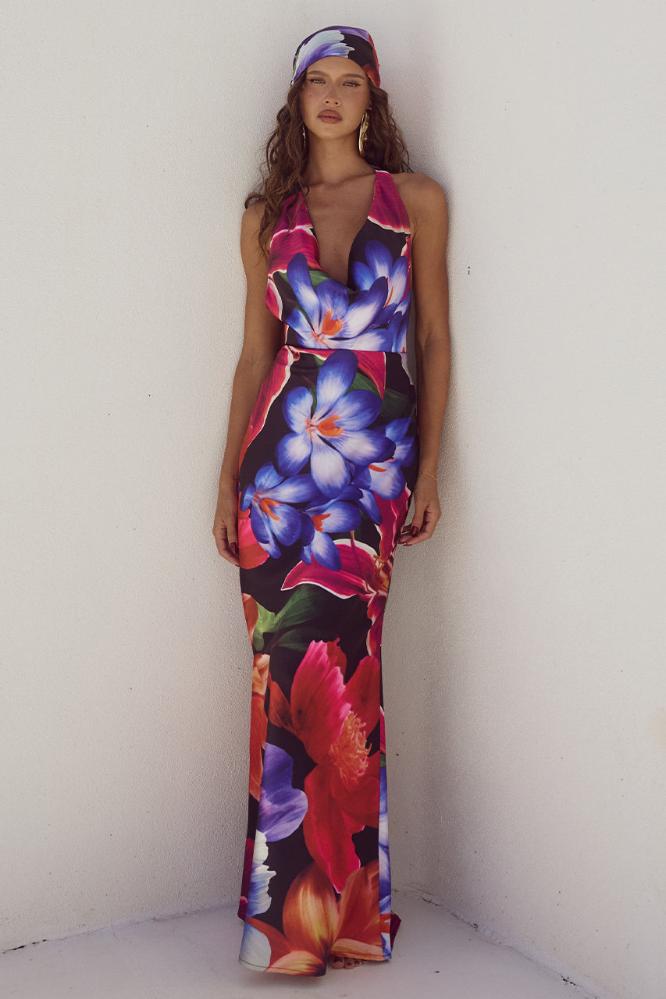 Posey Maxi Dress in Maeve Print