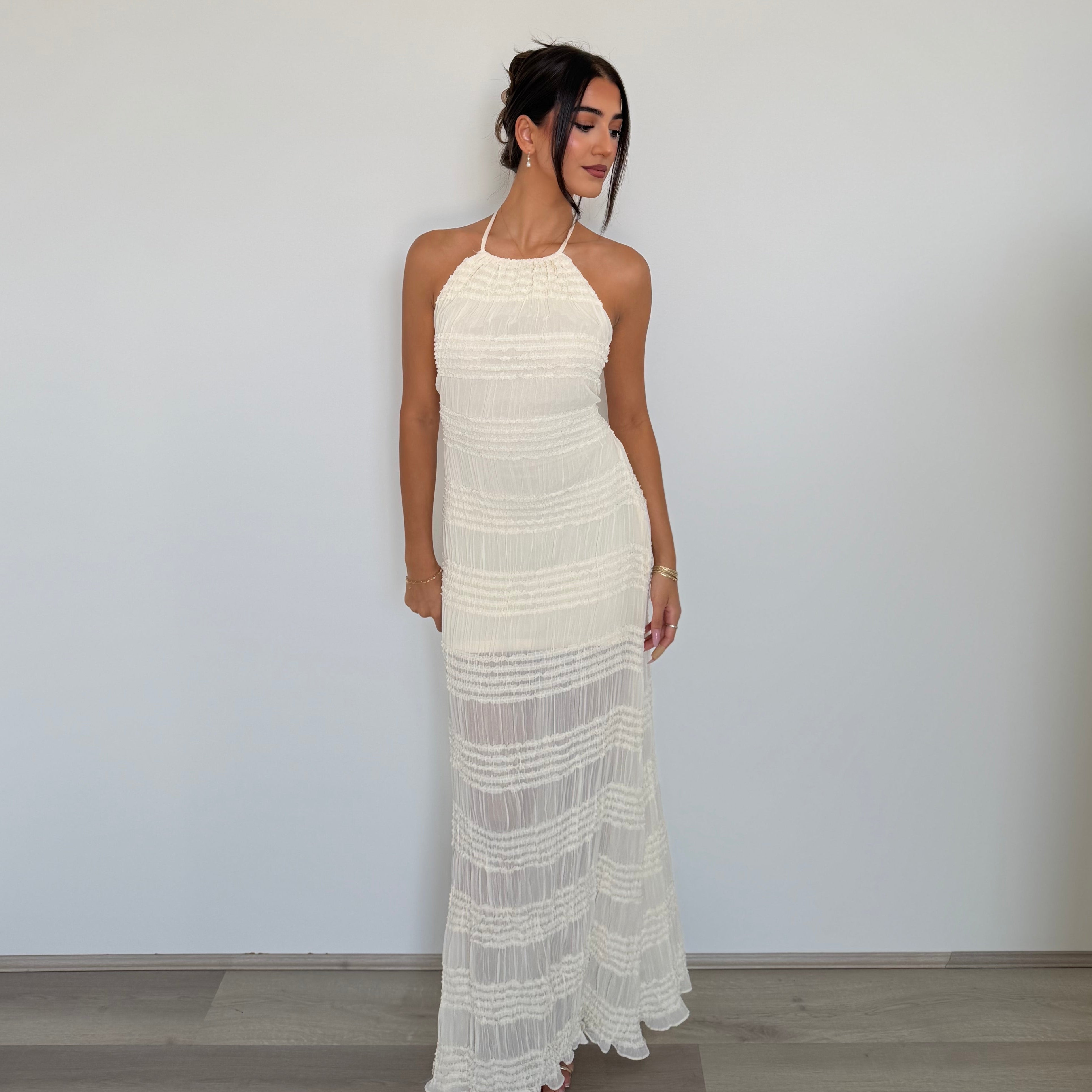 Ralita Maxi Dress in Cream
