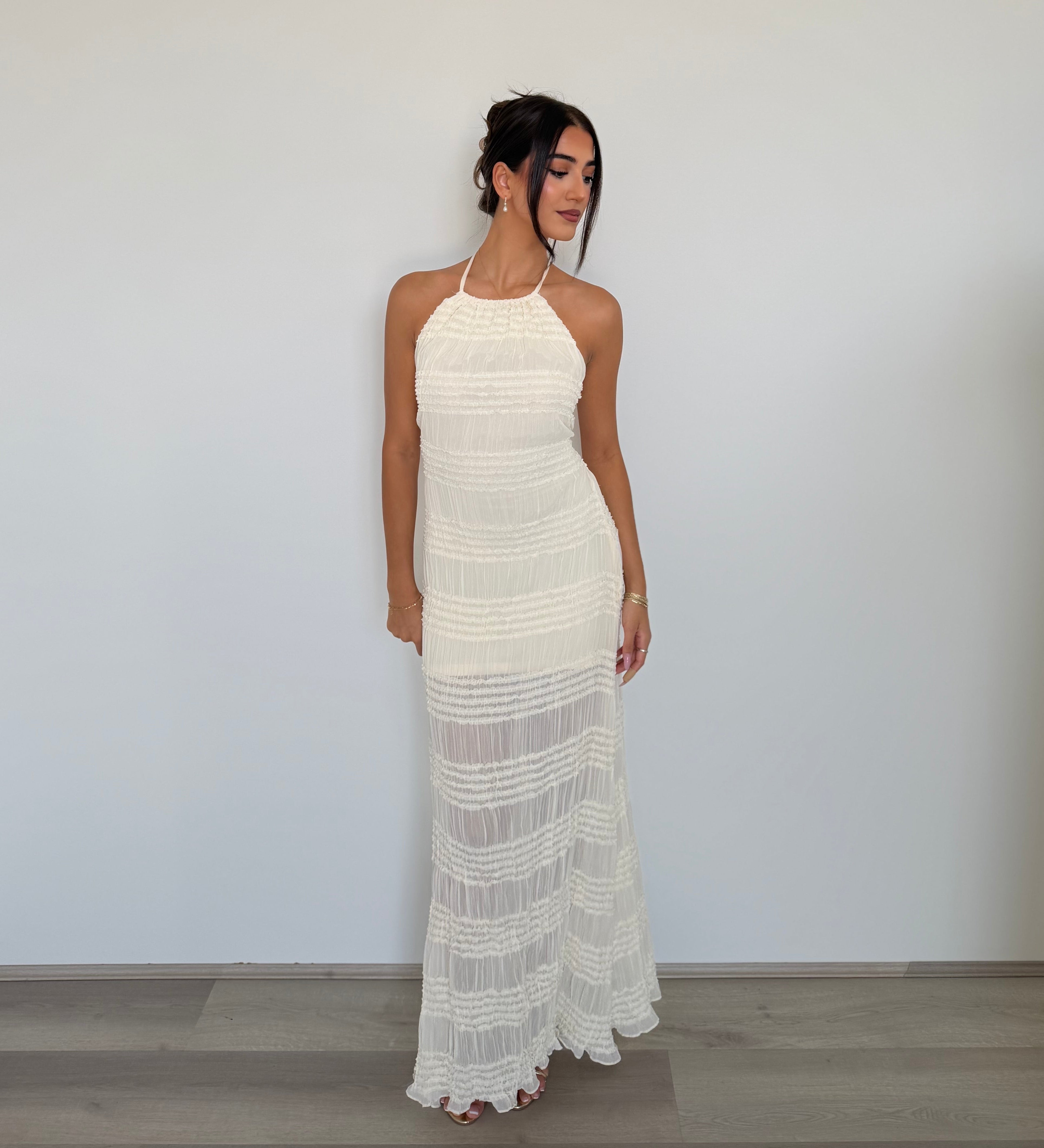 Ralita Maxi Dress in Cream