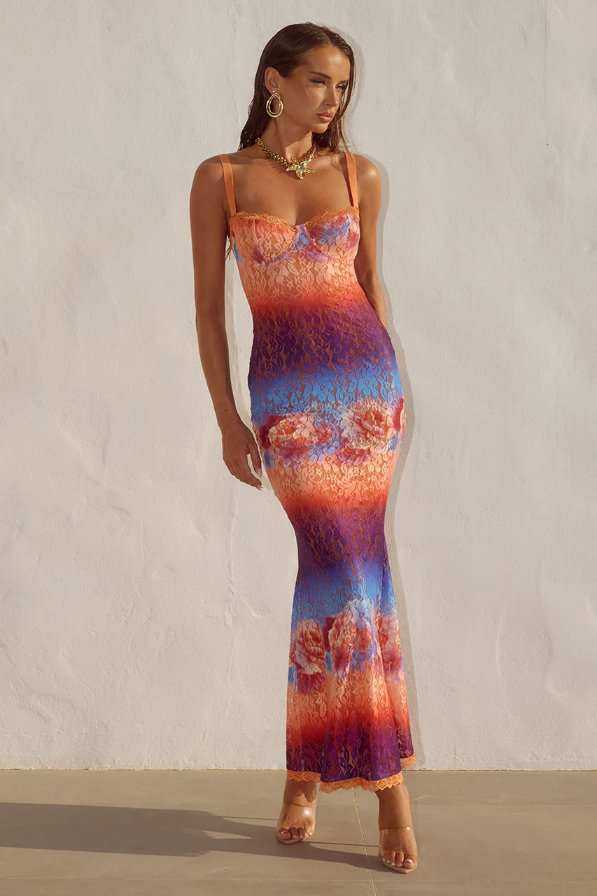 Runaway The Label - Serina Lace Maxi Dress