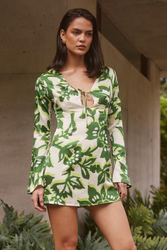 Mirage Mini Dress in Luela Print