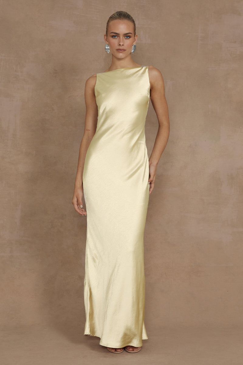 Samsara Dress in Lemon