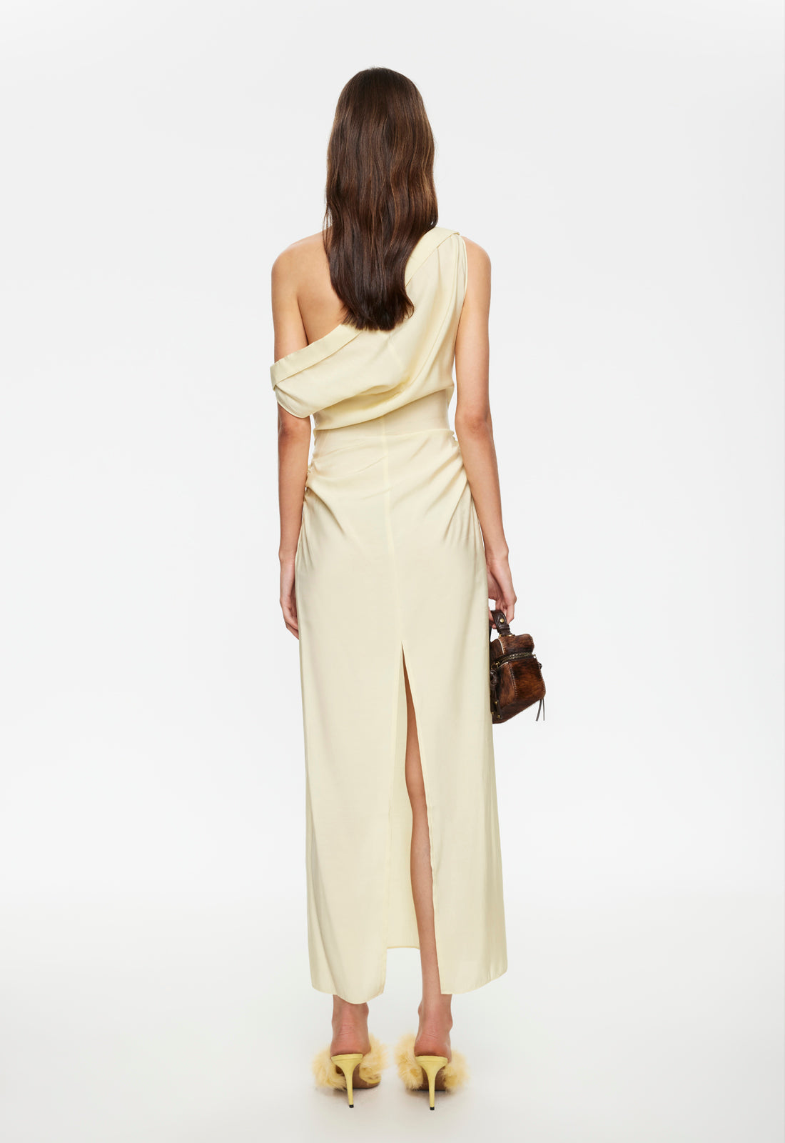 Sweetheart Maxi Dress in Lemon