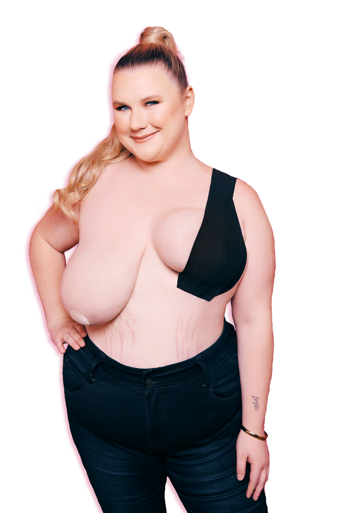 Booby Tape Black Breast Lift Tape by Booby Tape │ Winsome Girl Fashion