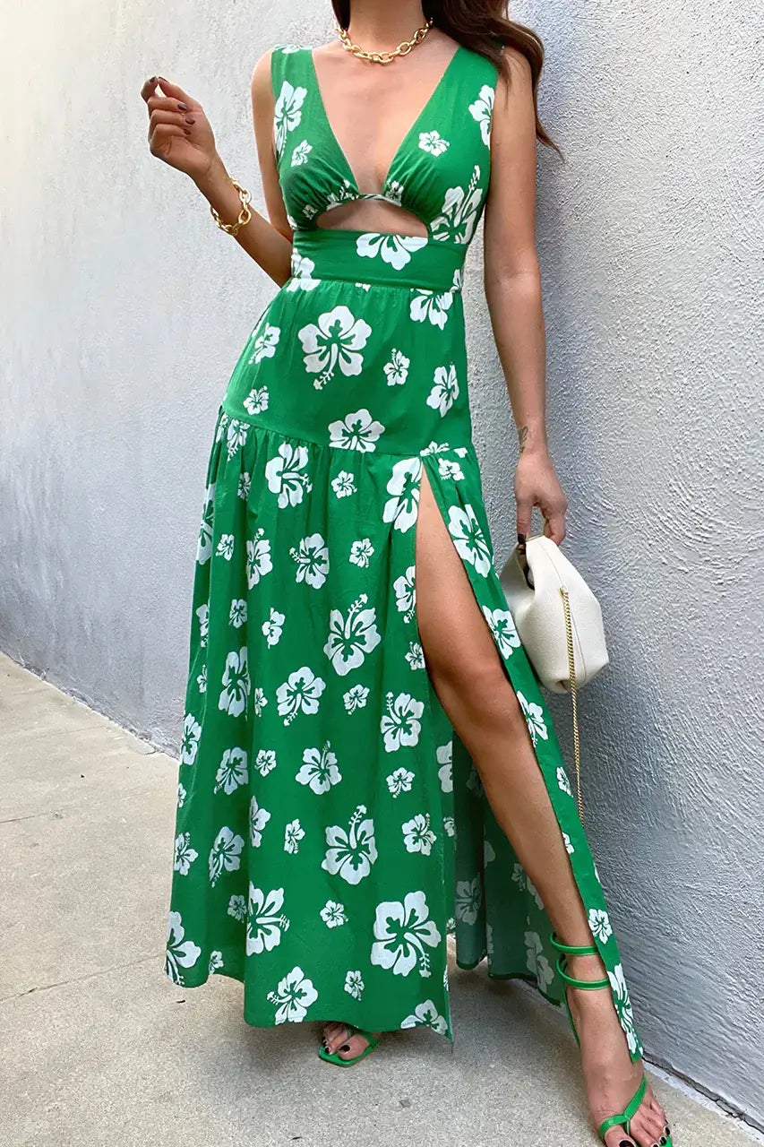 Runaway Natalia Maxi Dress - Green