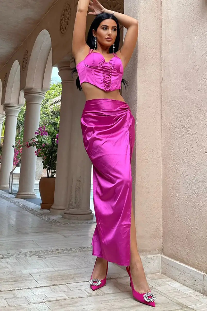 Runaway Xena Corset Top – Orchid