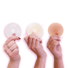Booby Tape Silicone Nipple Covers in Clear Light and Medium — Three Shades │ Winsome Girl Fashion