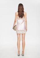 Kiss & Tell Mini Dress in Soft Pink by Lioness | winsome Girl Fashion 