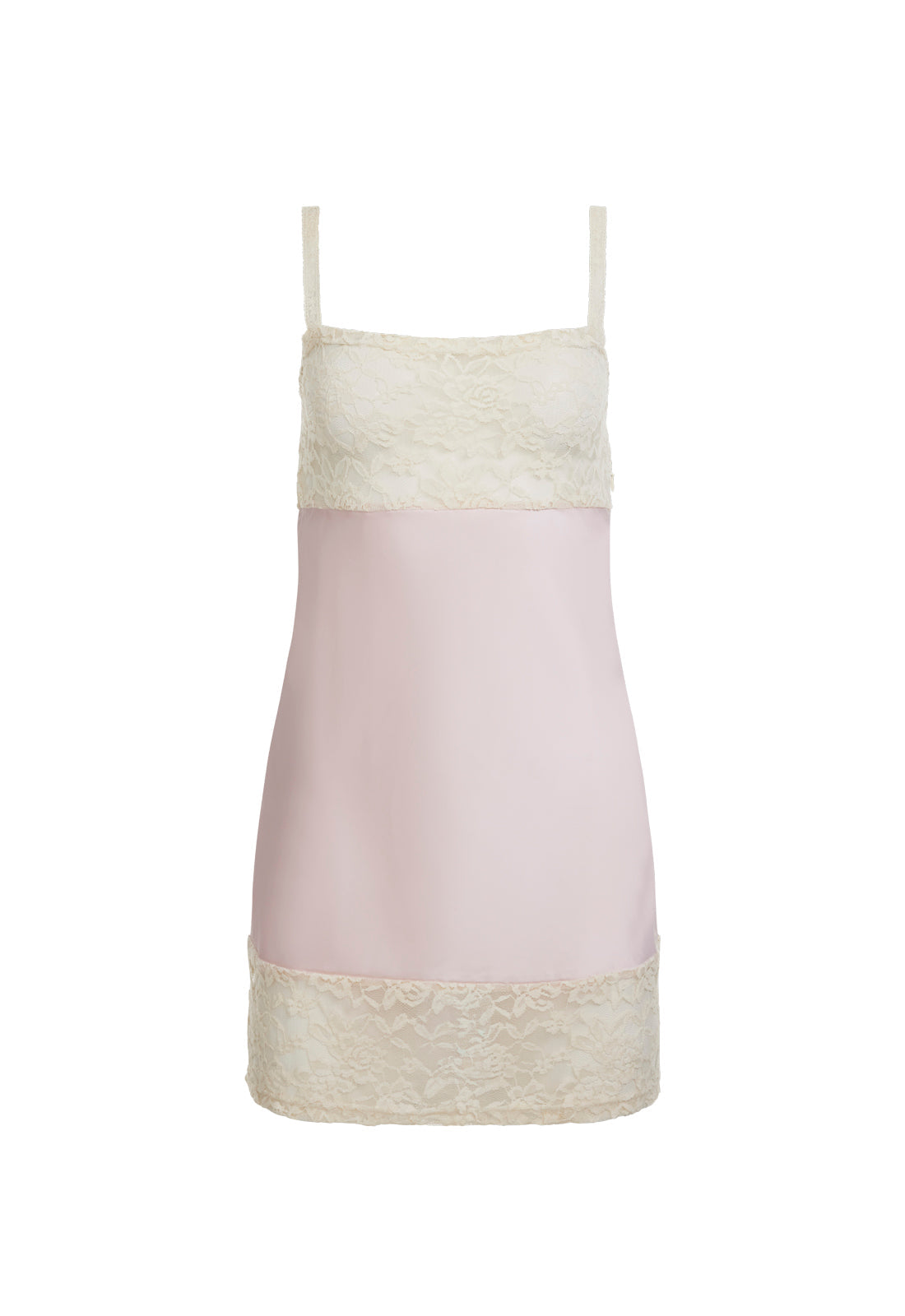 Kiss & Tell Mini Dress in Soft Pink by Lioness | winsome Girl Fashion 