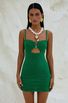 Mini Dress in Pine