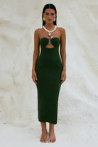Midi Dress Khaki