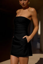 Cairo Mini Dress in Black