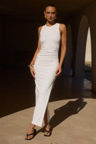 White Midi Dress