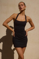 Franca Mini Dress in Black