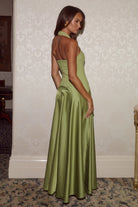 Runaway The Label Odina Palm Maxi Dress A-Line Silhouette | Winsome Girl
