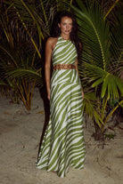 Amari Maxi Dress in Khaki