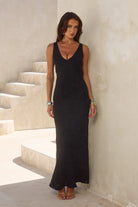 Amarna Maxi Dress in Black