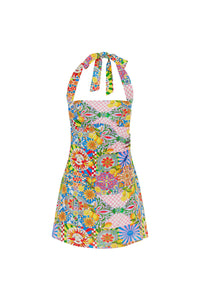 Runaway The Label - Anacapri Mini Dress in Anacapri Pink