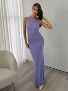  Adriana Maxi Dress in Iris