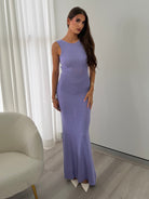  Adriana Maxi Dress in Iris