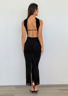 Alessi Midi Dress in Black