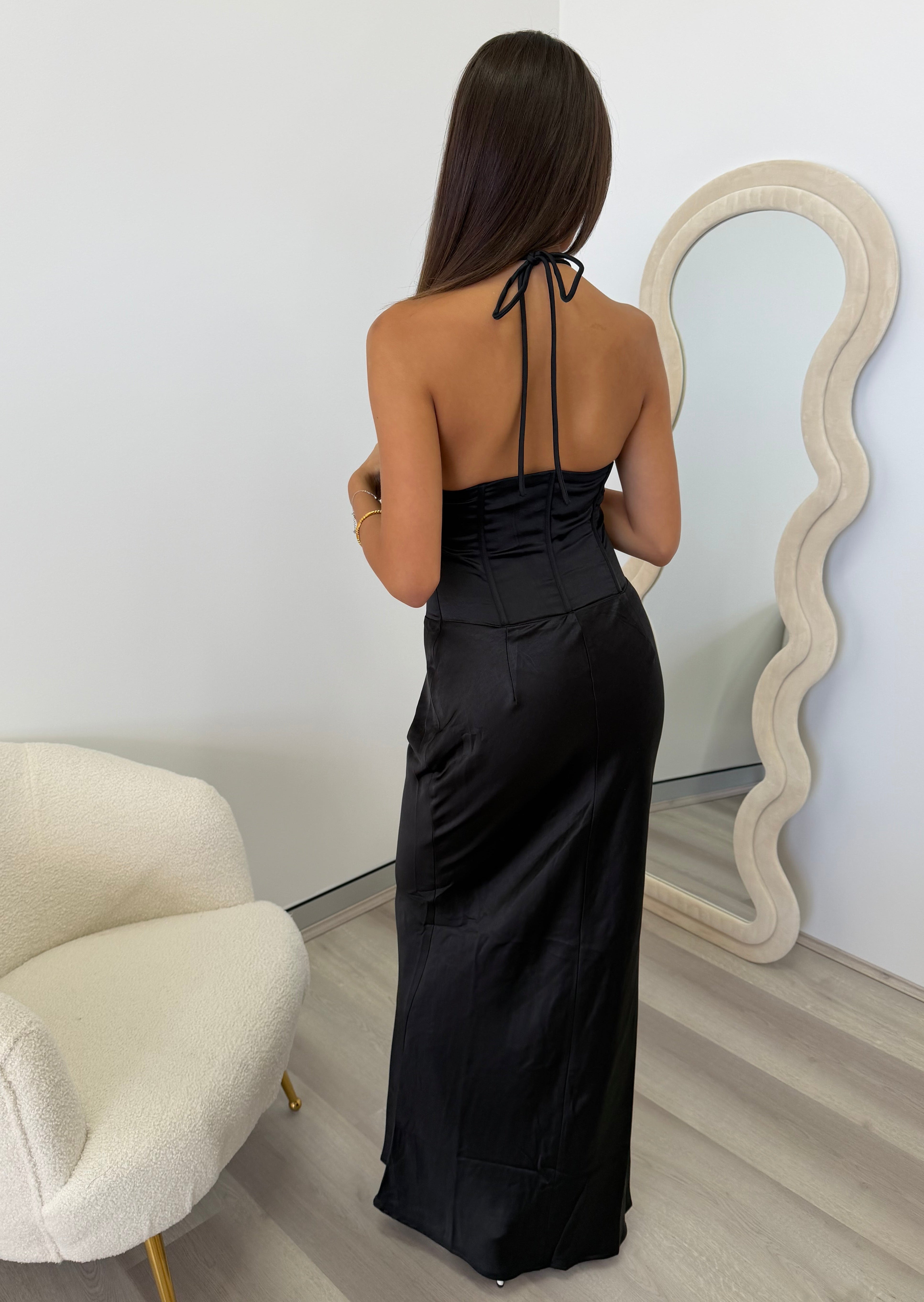 Asada Maxi Dress in Black