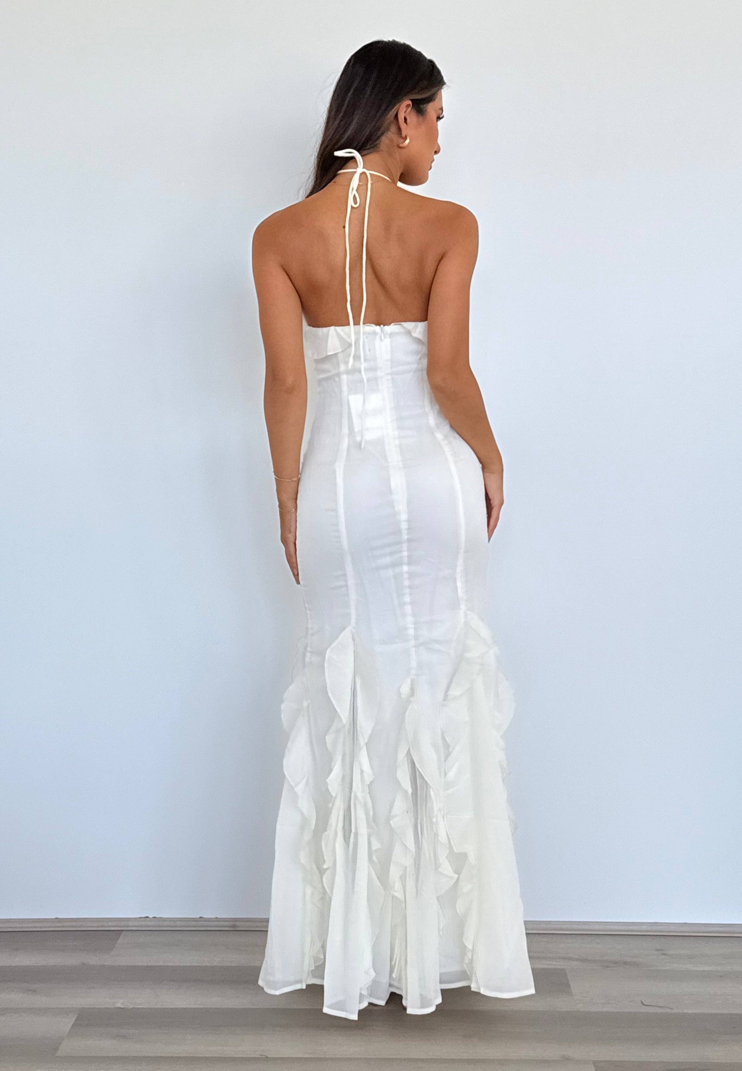 Azlyn Maxi Dress in Ivory