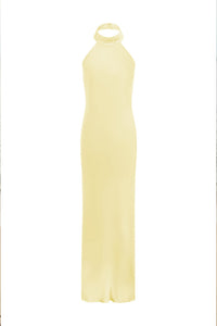 Runaway The Label - Brigitte Maxi Dress in Lemon