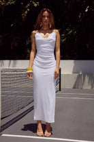 Balin Midi Dress in White
