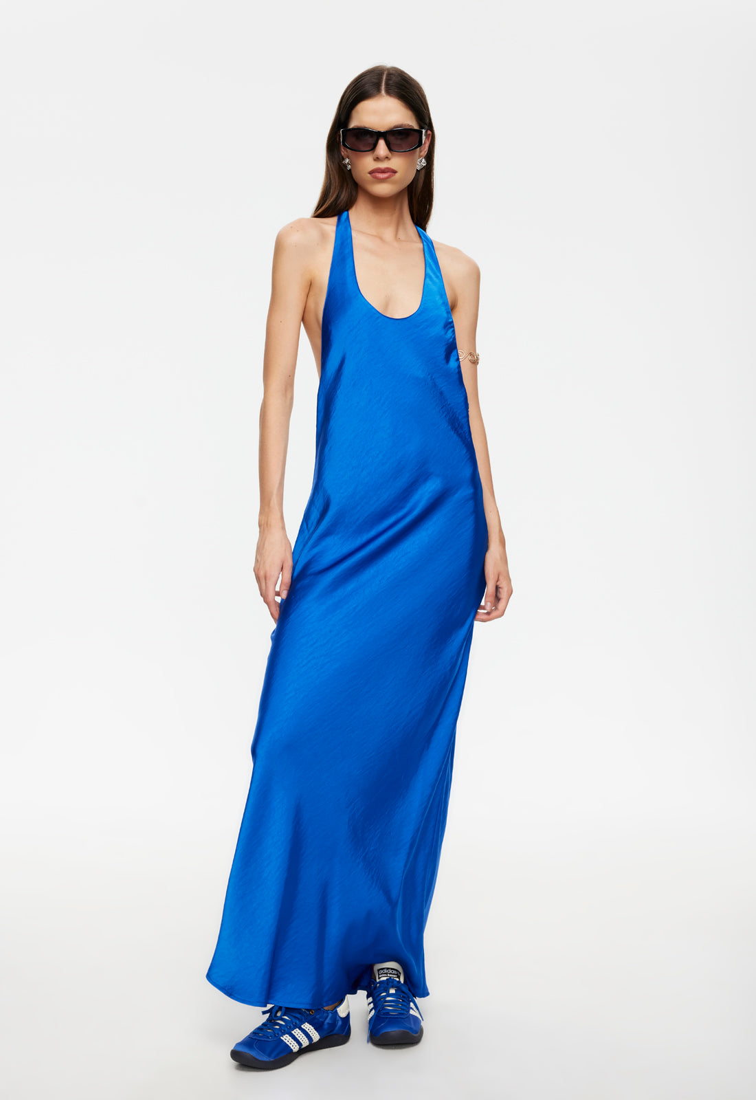 Bare Maxi Dress in Royal Blue