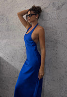 Bare Maxi Dress in Royal Blue