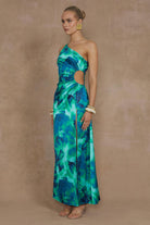  Barzilio Dress in Calista Green