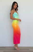 Benito Midi Dress in Multi