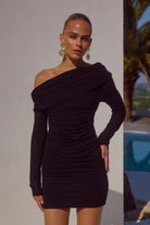  Candor Mini Dress in Black