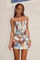 Runaway The Label - Emory Bustier in Zarla Choc