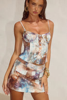 Runaway The Label - Emory Bustier in Zarla Choc